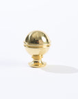 Bute Bamboo Brass 1 1/4 inch Round Knob