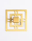 Maury Large Backplate and Knob Set