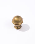 Bute Bamboo Brass Round Knob
