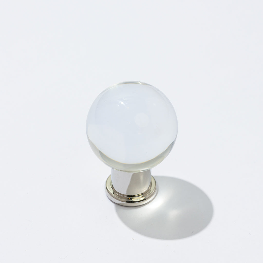 The Edit Round Ball Lucite Knob