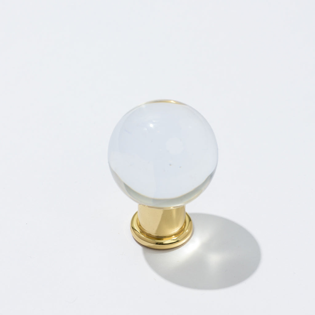 The Edit Round Ball Lucite Knob