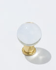 The Edit Round Ball Lucite Knob