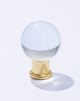 The Edit Round Ball Lucite Knob