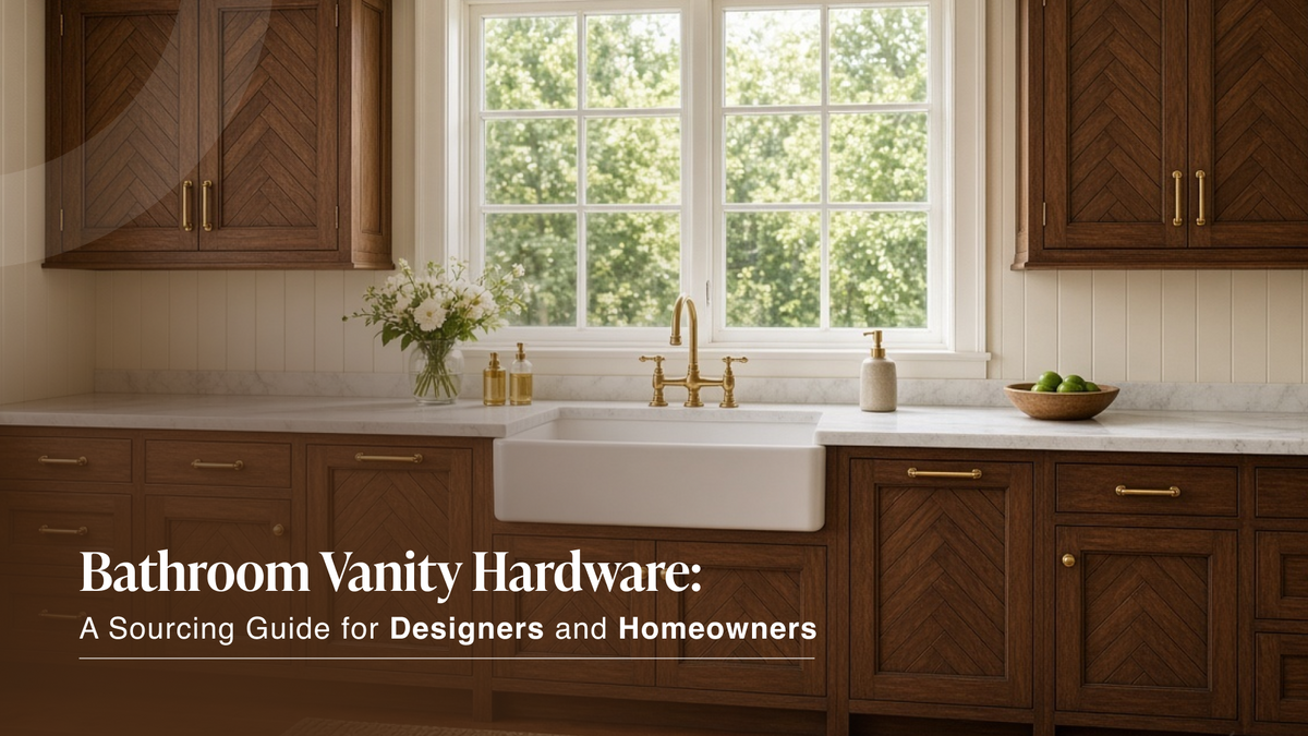 Bathroom Vanity Hardware: A Sourcing Guide for Designers and Homeowners