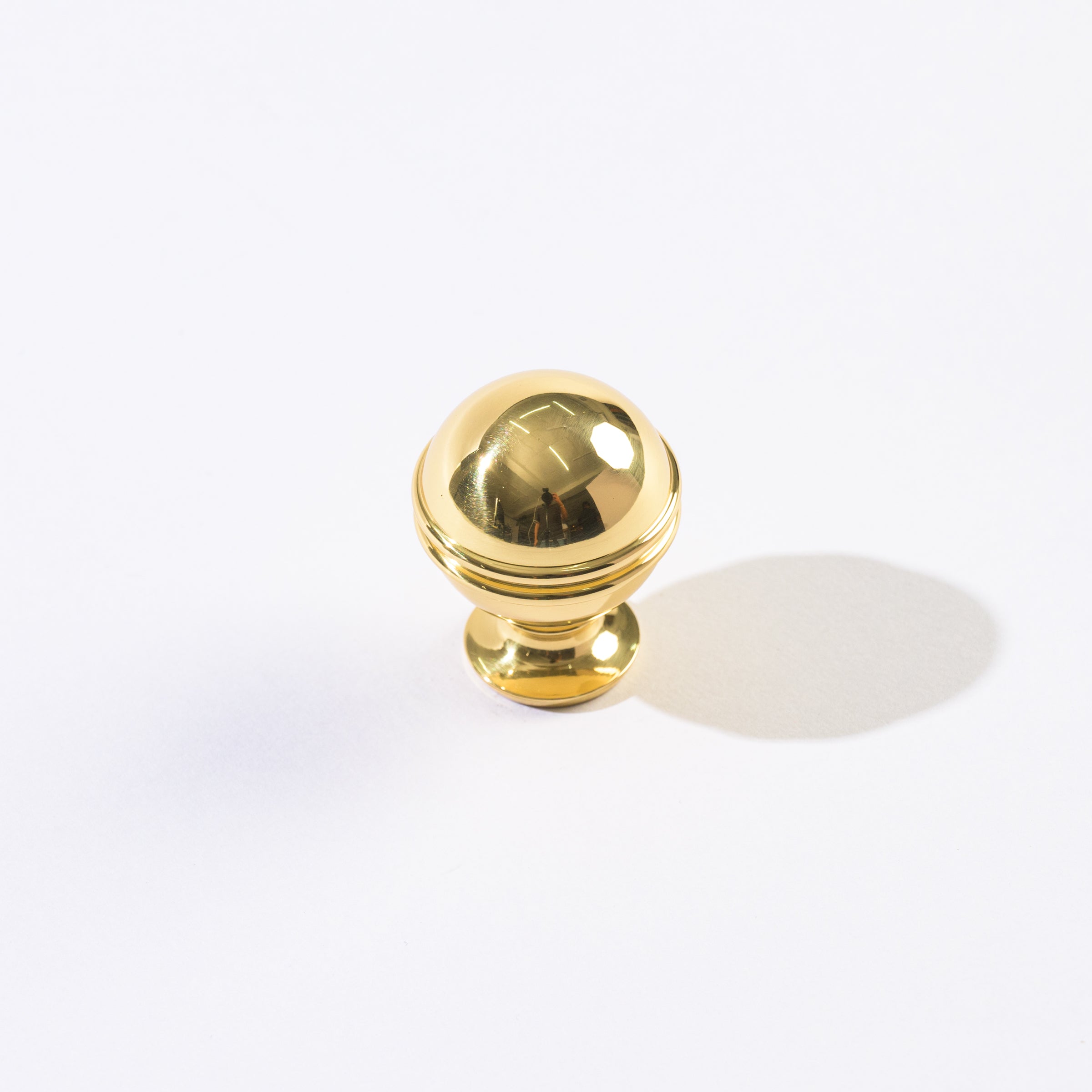 Bute Bamboo Brass 1 1/4 inch Round Knob