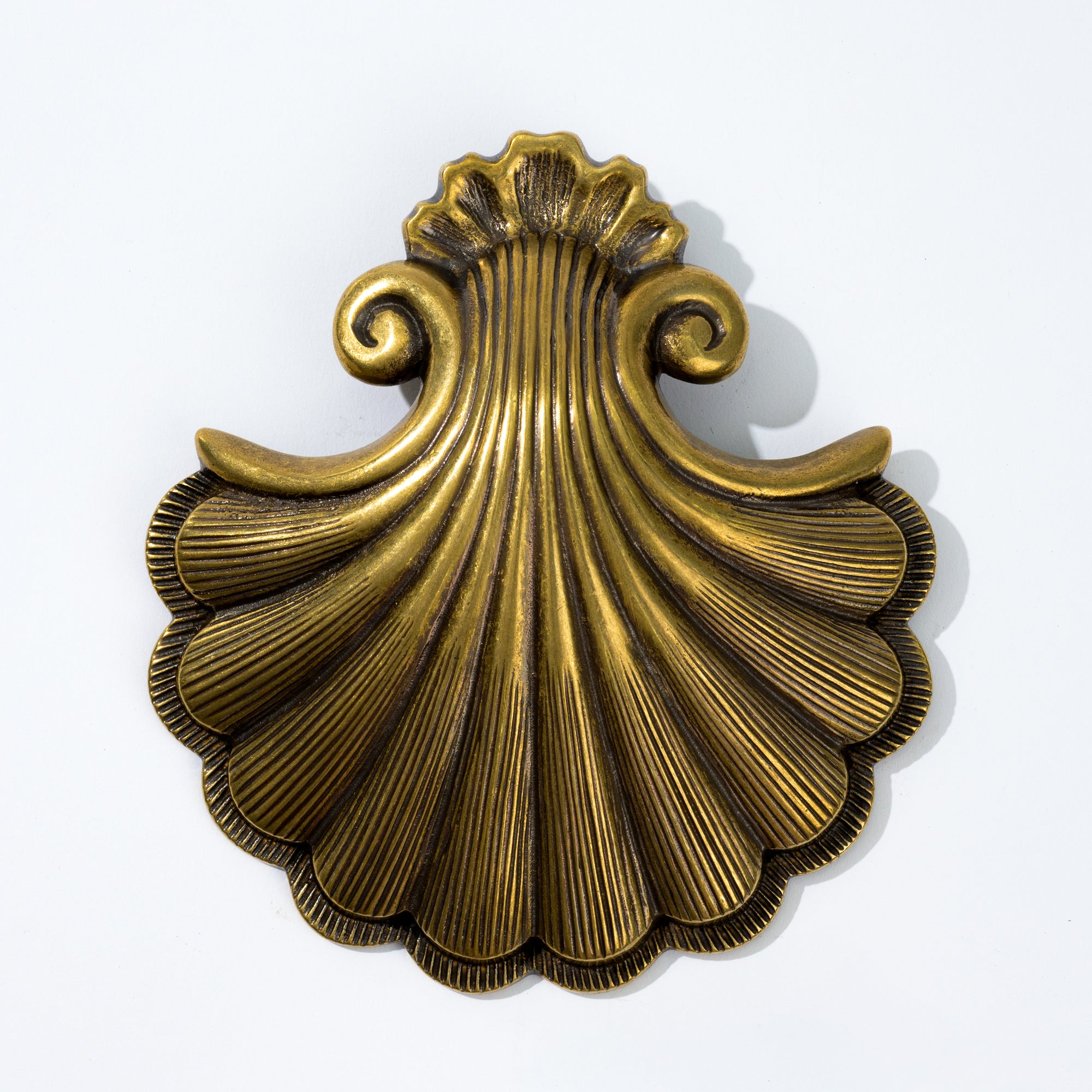Tidewater Shell Door Knocker Hand Chiseled