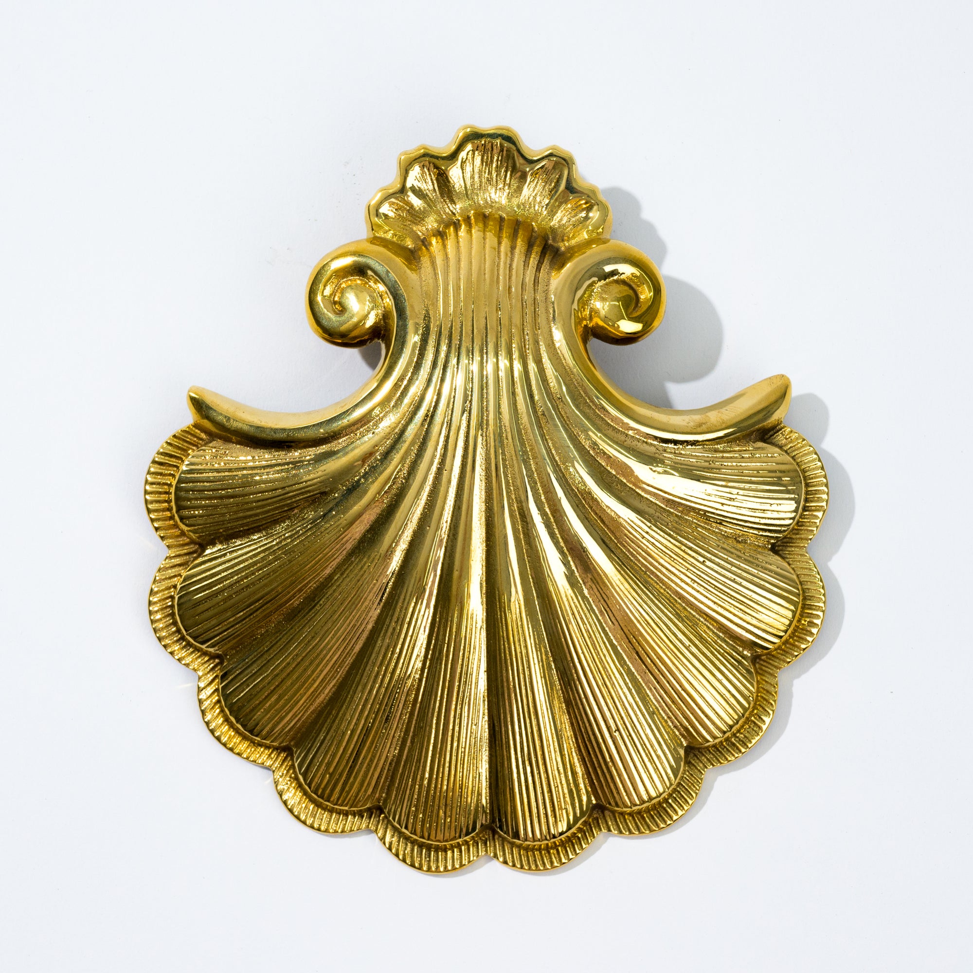 Tidewater Shell Door Knocker Hand Chiseled
