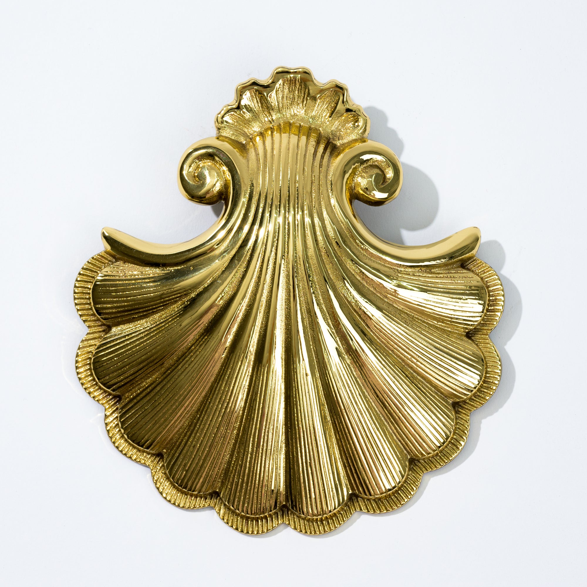 Tidewater Shell Door Knocker Hand Chiseled