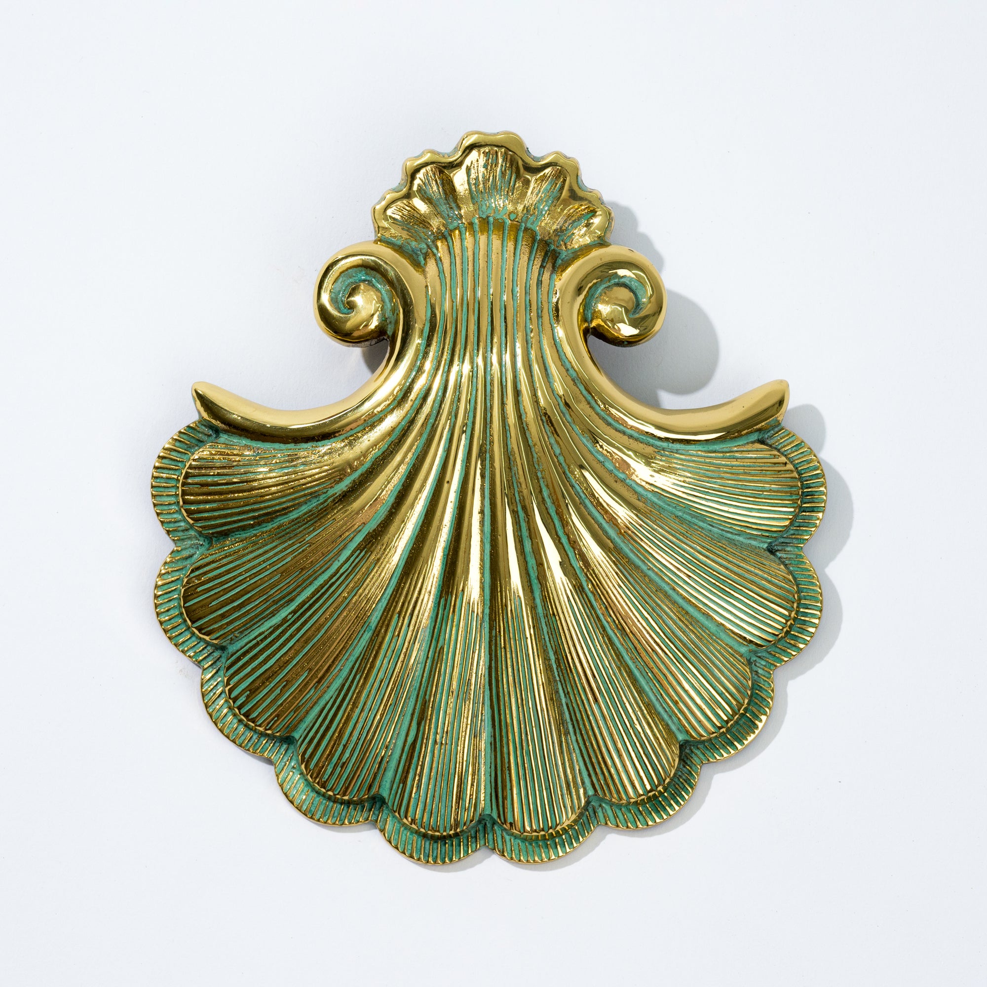 Tidewater Shell Door Knocker Hand Chiseled