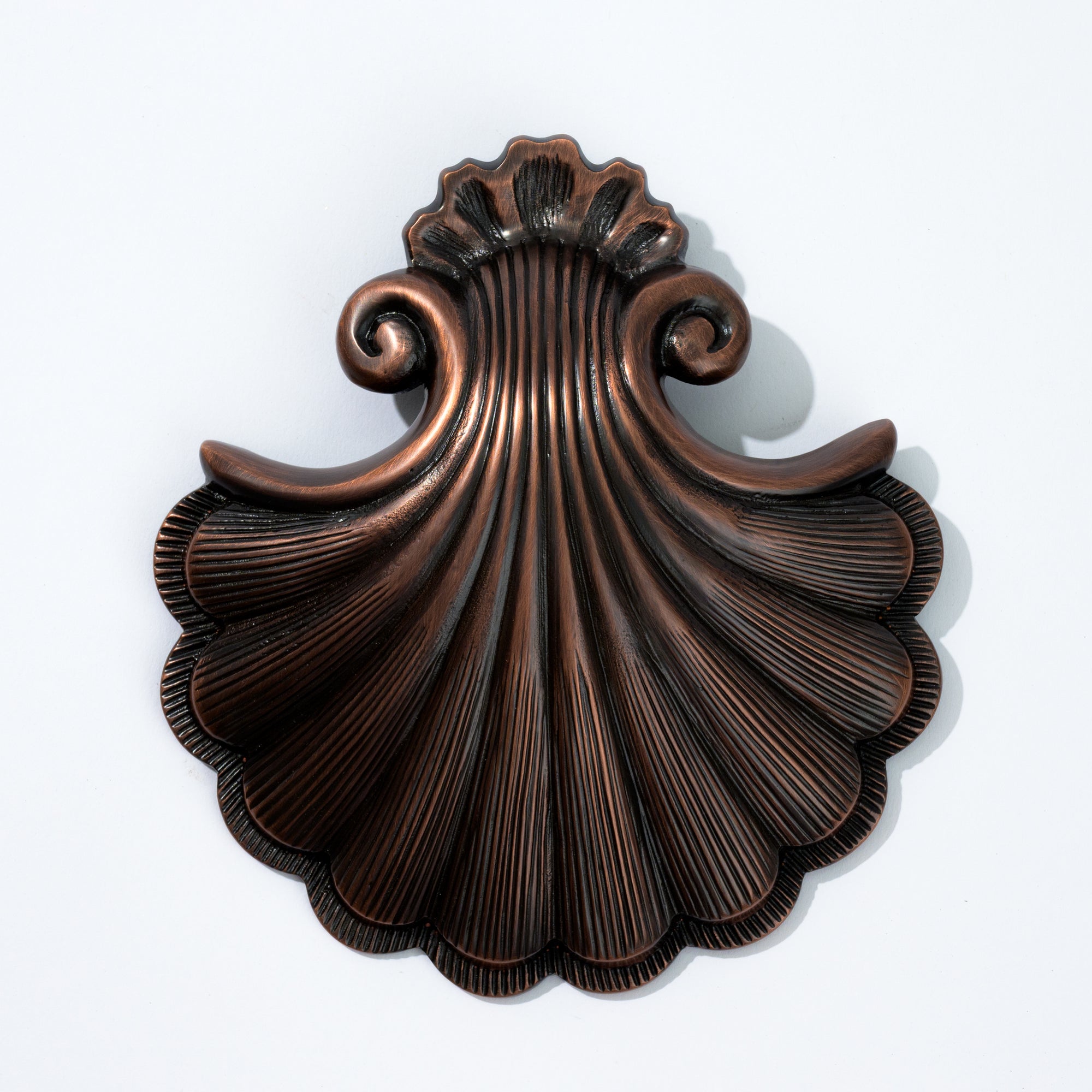 Tidewater Shell Door Knocker Hand Chiseled