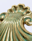 Tidewater Shell Door Knocker Hand Chiseled