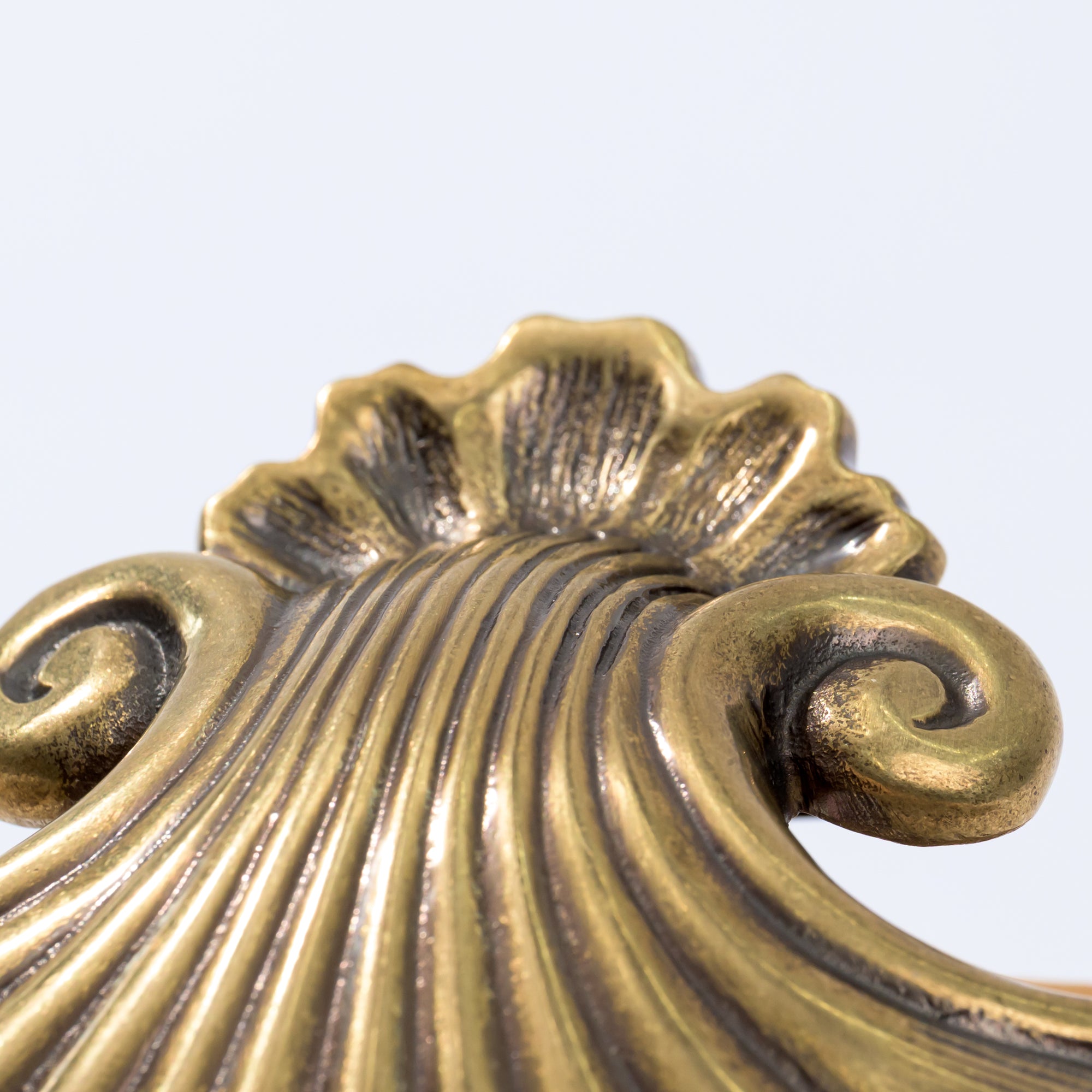 Tidewater Shell Door Knocker Hand Chiseled