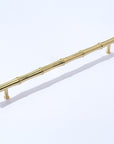 Bute Bamboo Brass 15 inch Center to Center Appliance Pull