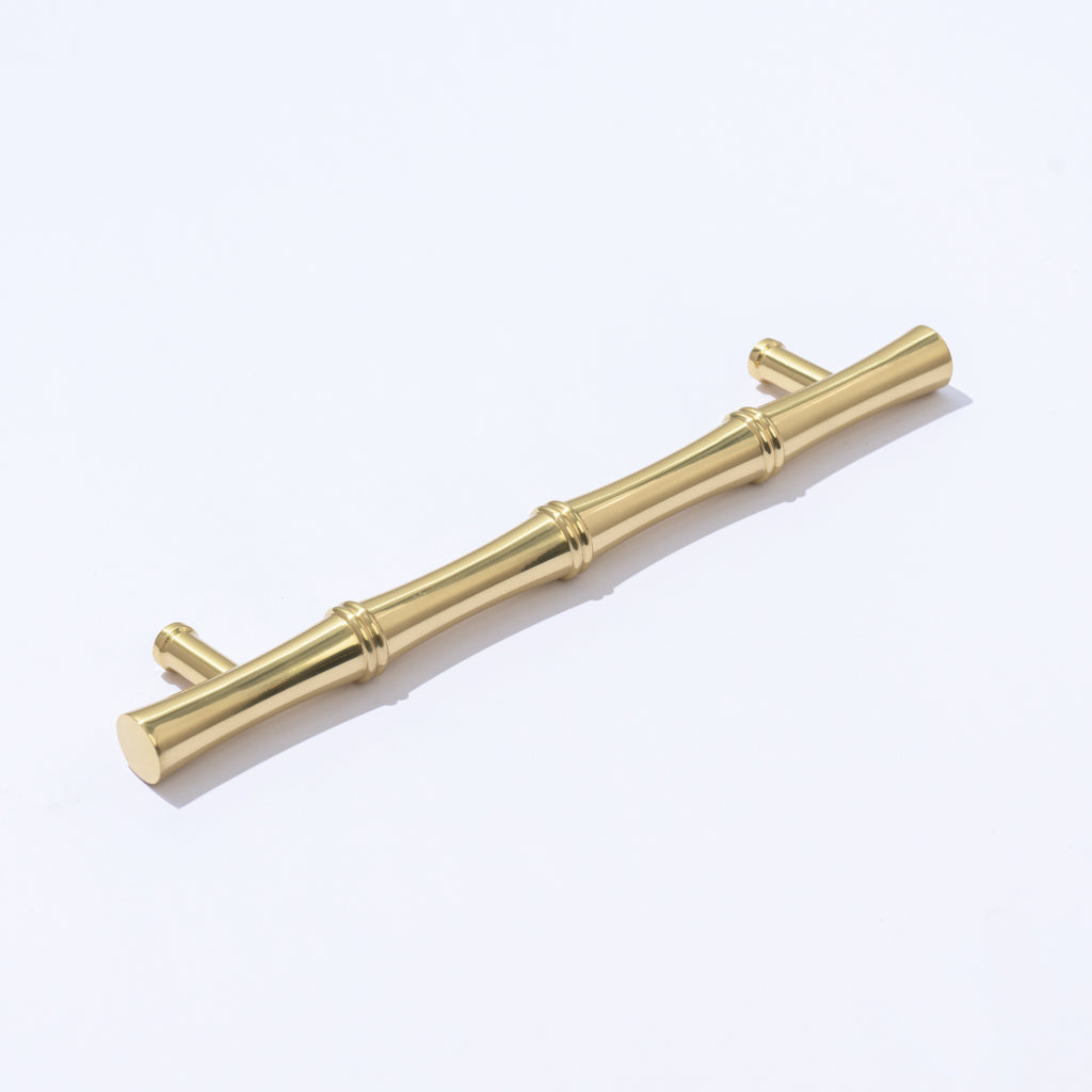 Bute Bamboo Brass 7.5 inch Center to Center Pull