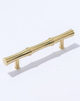 Bute Bamboo Brass 5 inch Center to Center Pull