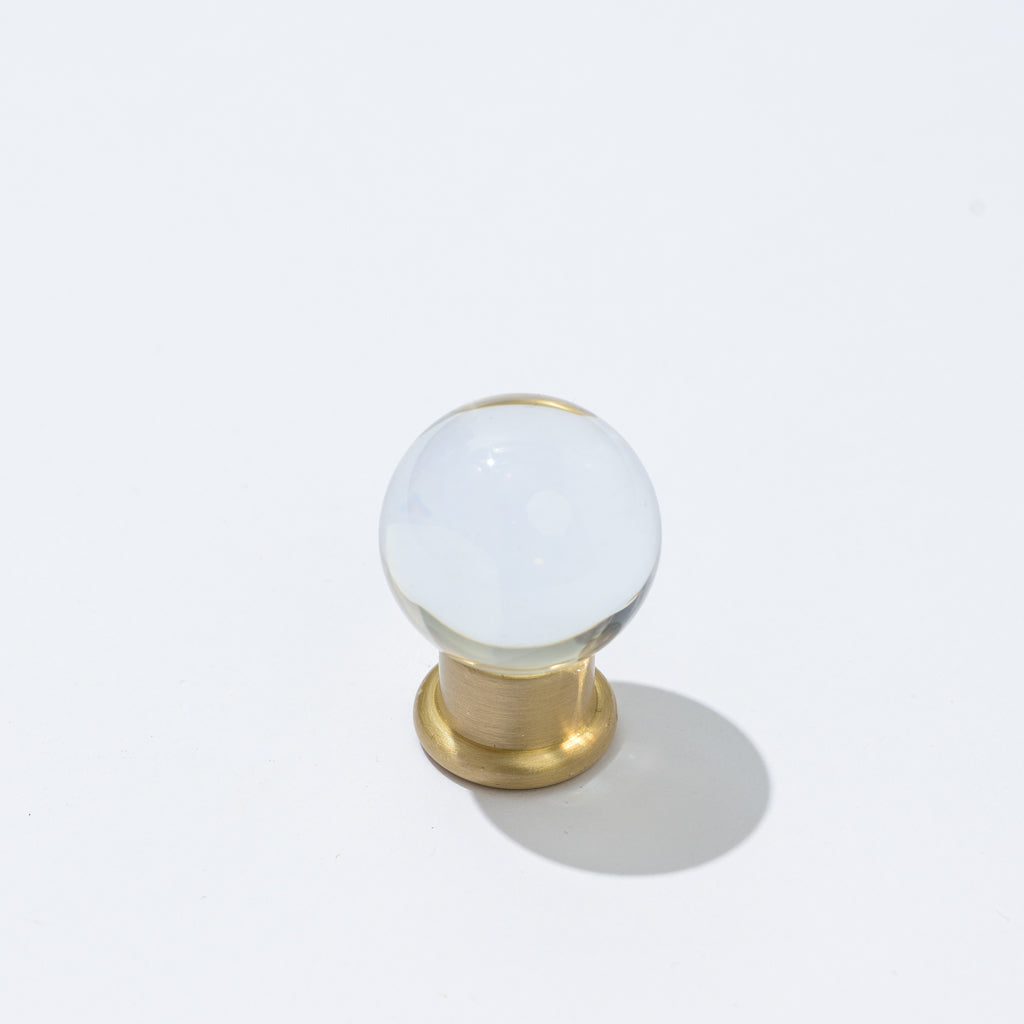 The Edit Round Ball Lucite Knob