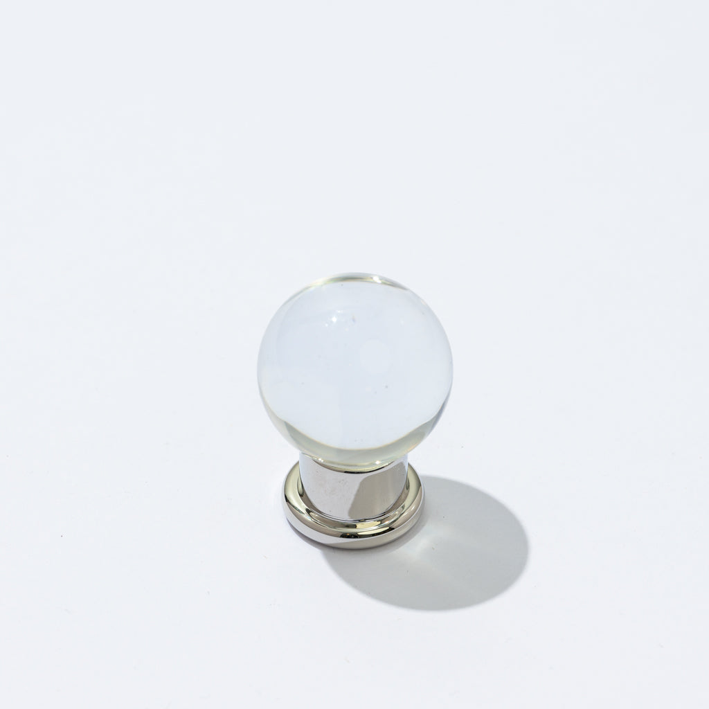 The Edit Round Ball Lucite Knob
