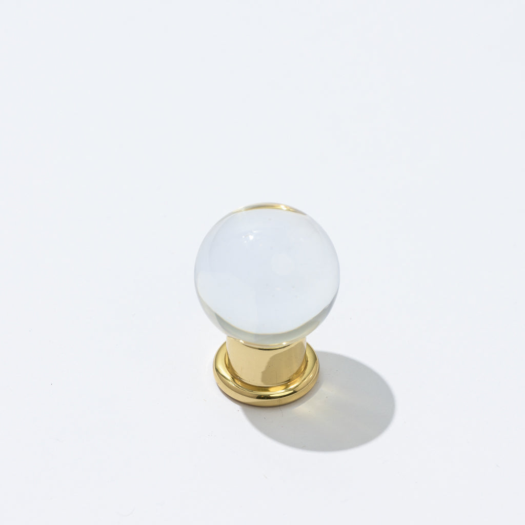 The Edit Round Ball Lucite Knob