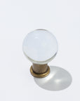 Edit Round Ball Lucite Knob 1 inch