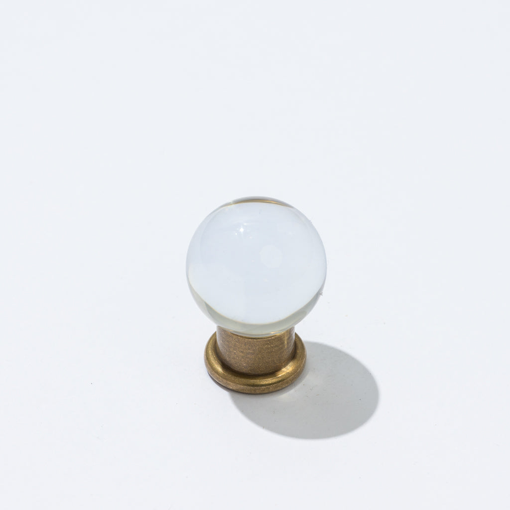 The Edit Round Ball Lucite Knob