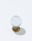 The Edit Round Ball Lucite Knob