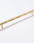 Bute Bamboo Brass 15 inch Center to Center Appliance Pull