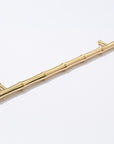 Bute Bamboo Brass 15 inch Center to Center Appliance Pull