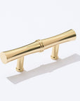 Bute Bamboo Brass 2.5 inch Center to Center Pull