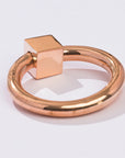 Edit Ring Pull Solid Bronze