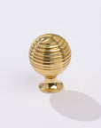 The Edit Beehive Reeded knob