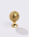 Edit Beehive Reeded 1 inch Knob