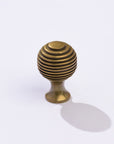 Edit Beehive Reeded 1 inch Knob