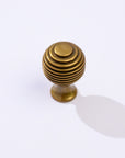 Edit Beehive Reeded 1 inch Knob