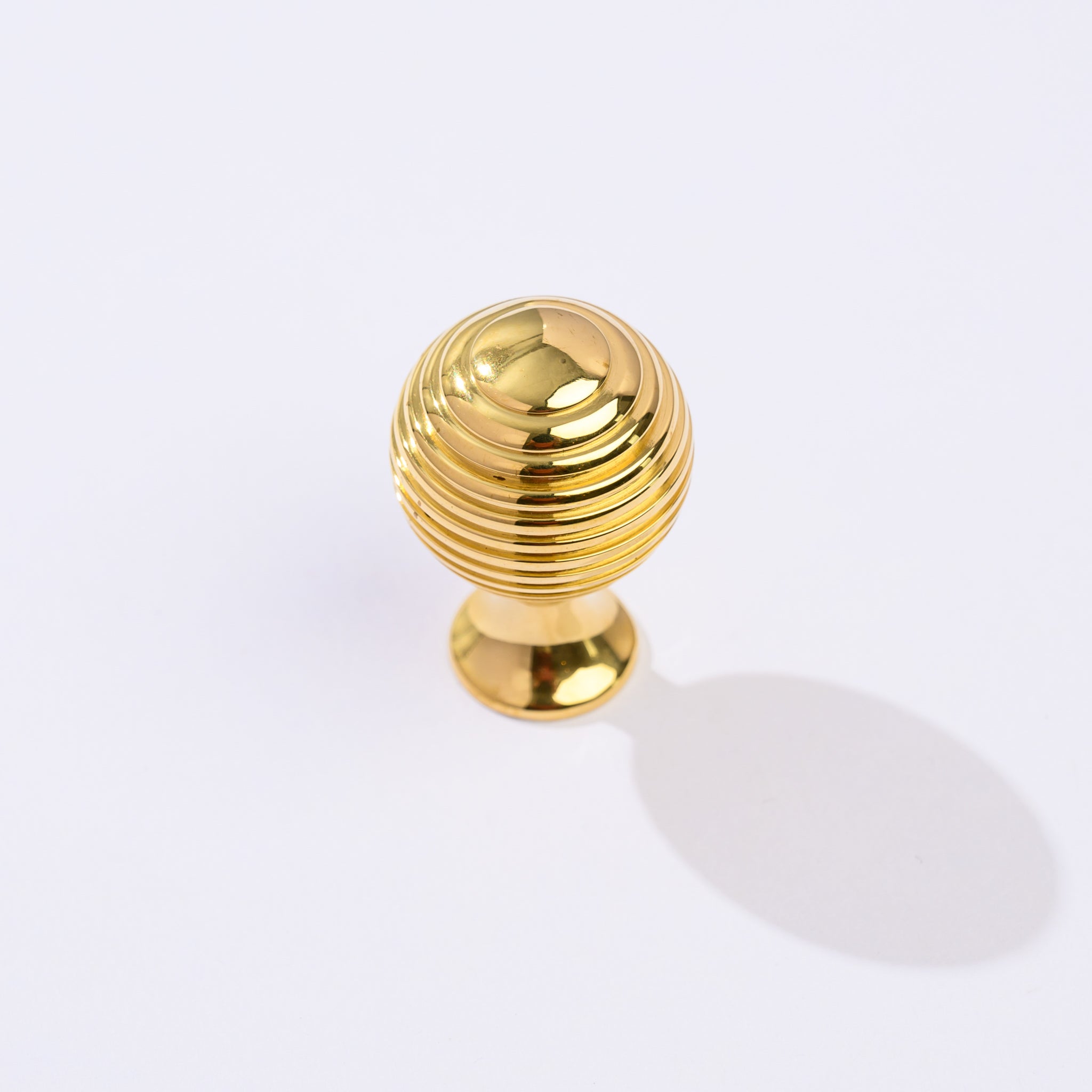 Edit Beehive Reeded 1 inch Knob