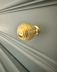The Edit Beehive Reeded knob