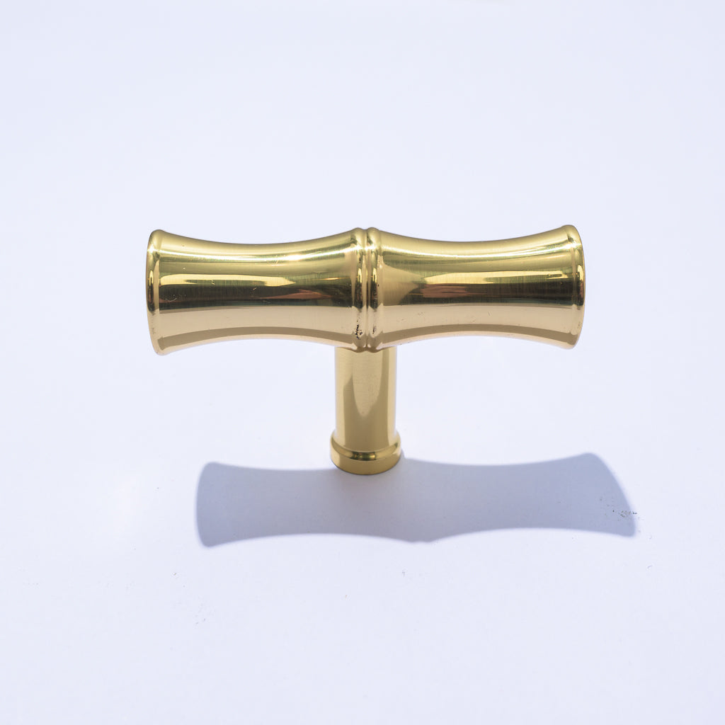 Bute Bamboo Brass 2.5 Inch T Bar