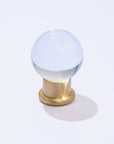 The Edit Round Ball Lucite Knob
