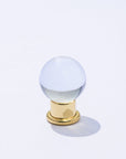 The Edit Round Ball Lucite Knob