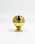 Bute Bamboo Brass 1 1/4 inch Round Knob